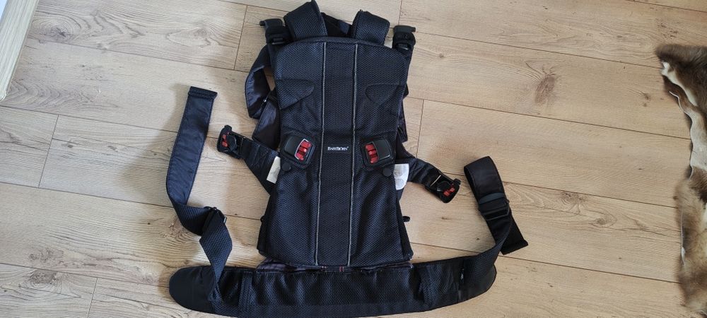 Кенгуру BabyBjörn Baby Carrier One Air 3D Mesh, Black