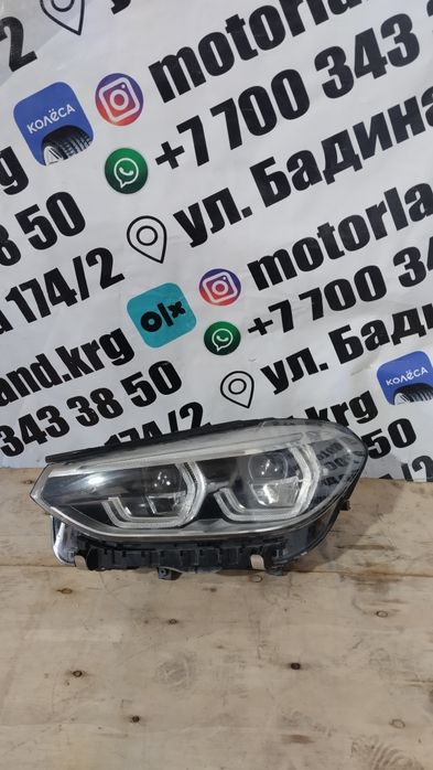 Фара левая БМВ х3 х4