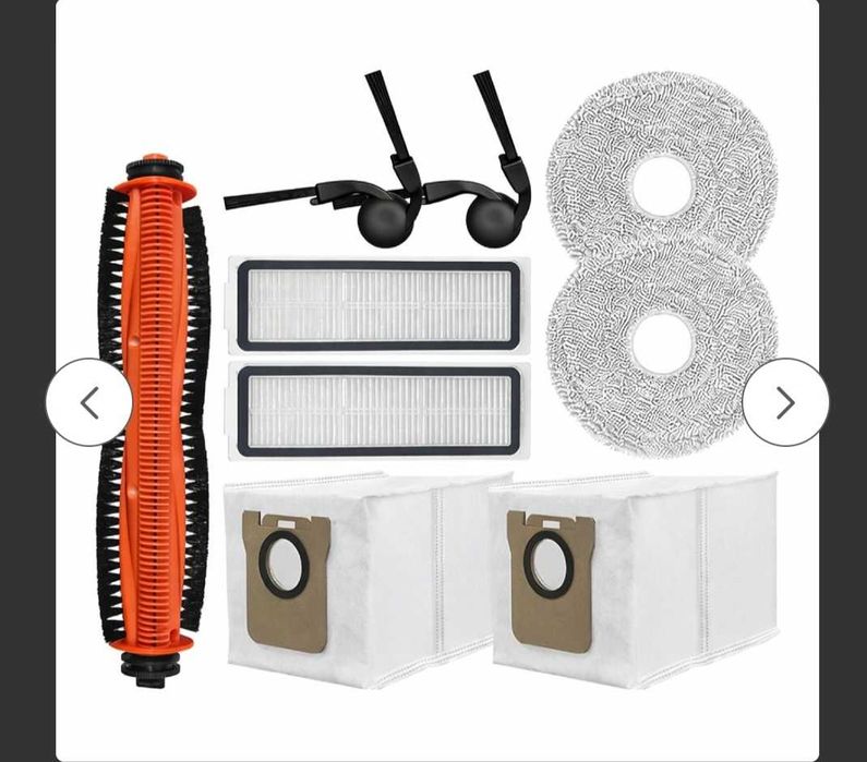 Комплект аксесоари за Xiaomi Robot Vacuum 5 / 5 Pro с четки и торбички