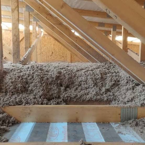 Эковата утепления крыши