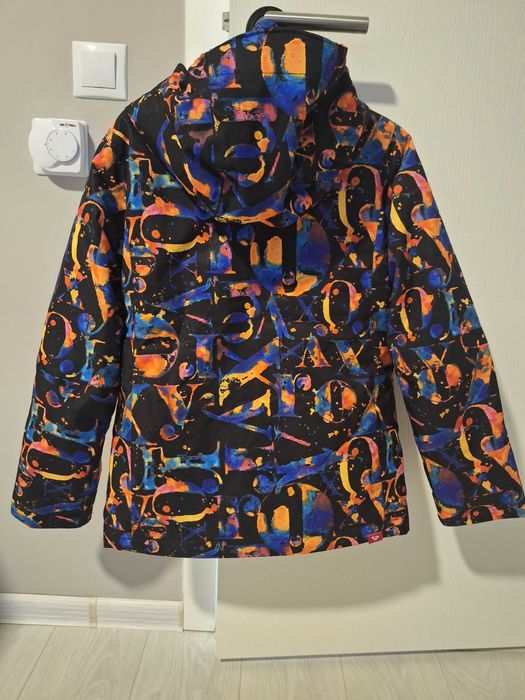 Детско яке за сноуборд ROXY Jetty Girl 2021 true black magic carpet