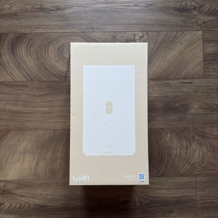 NAS устройство Ubiquiti UNAS 2, бяло