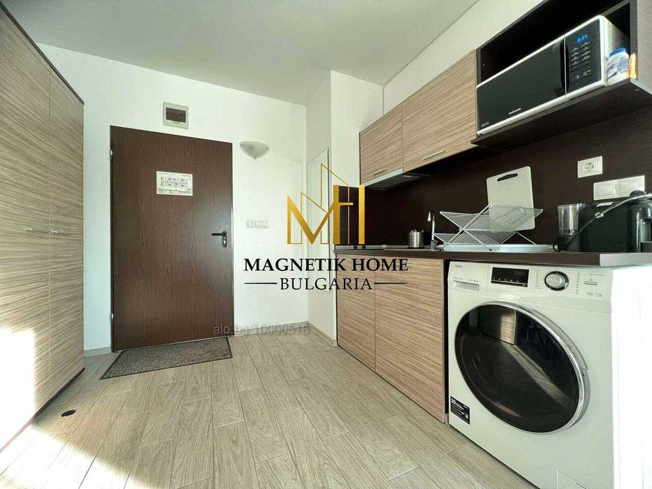 Приветлив двустаен апартамент в затворен комплекс в ж.к. Сарафово