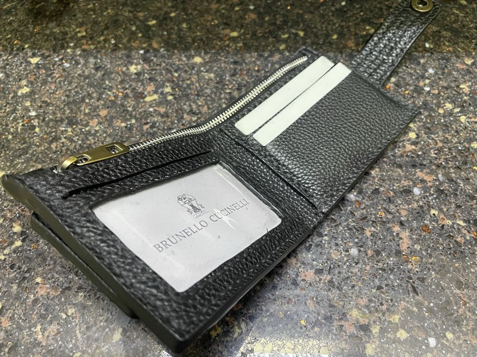 Кожанный кошелек, ручная работа.