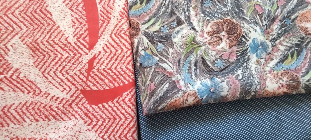 Отрезы тканей советского времени