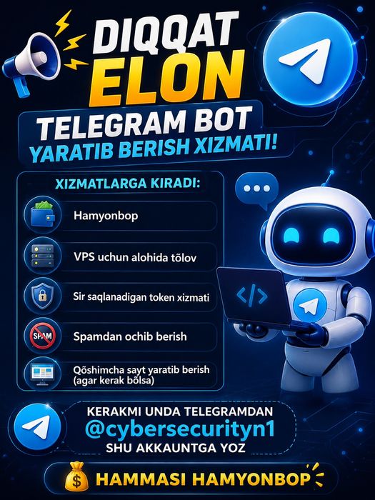 Telegram xizmatlar