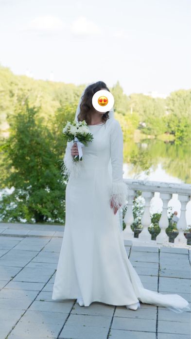 Свадебное платье б/у