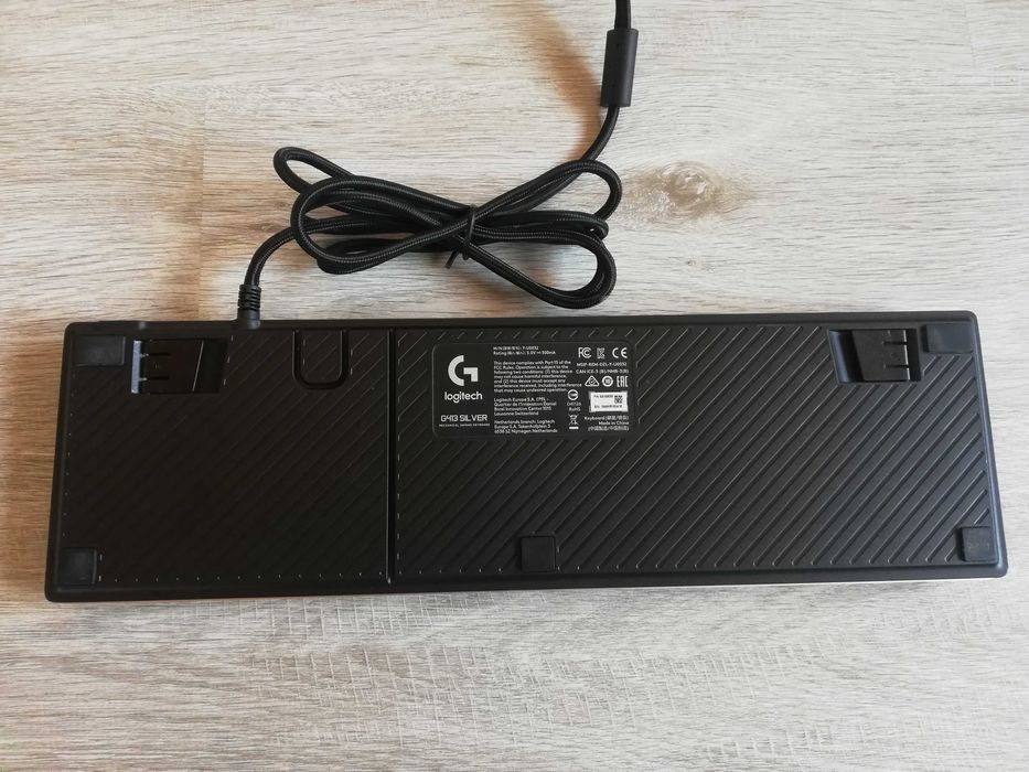 Logitech G413 silver механичка клавиатура с подсветка