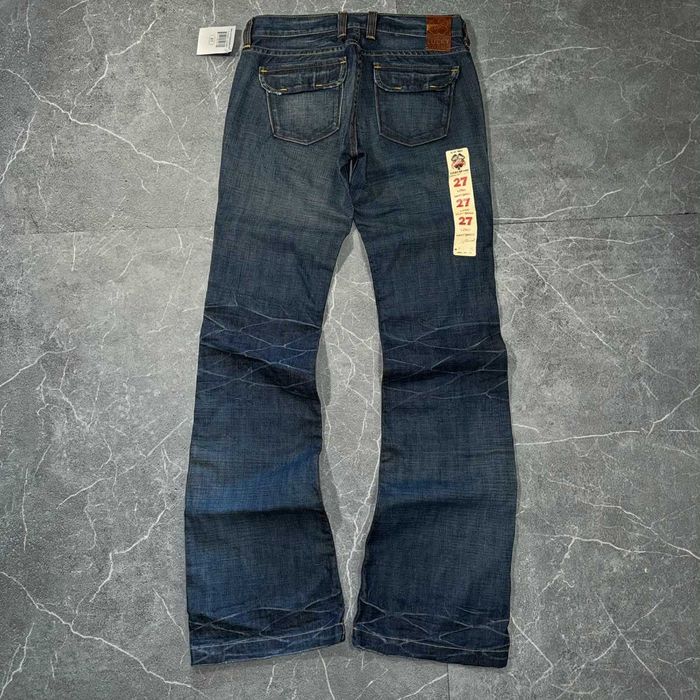 Flared baggy jeans