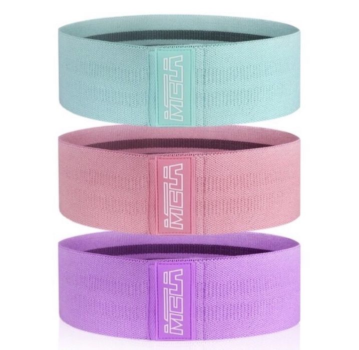 Тканевые фитнес резинки 3в1