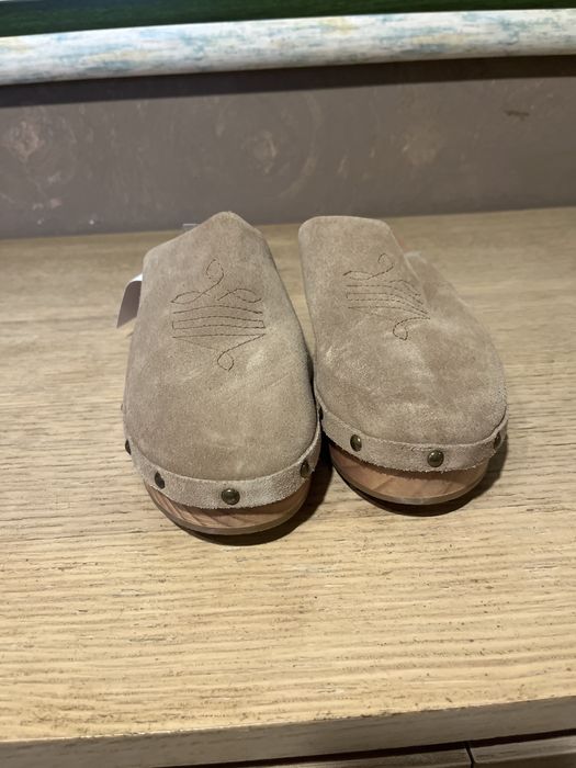 Дсмско сабо с дървена подметка , номер38