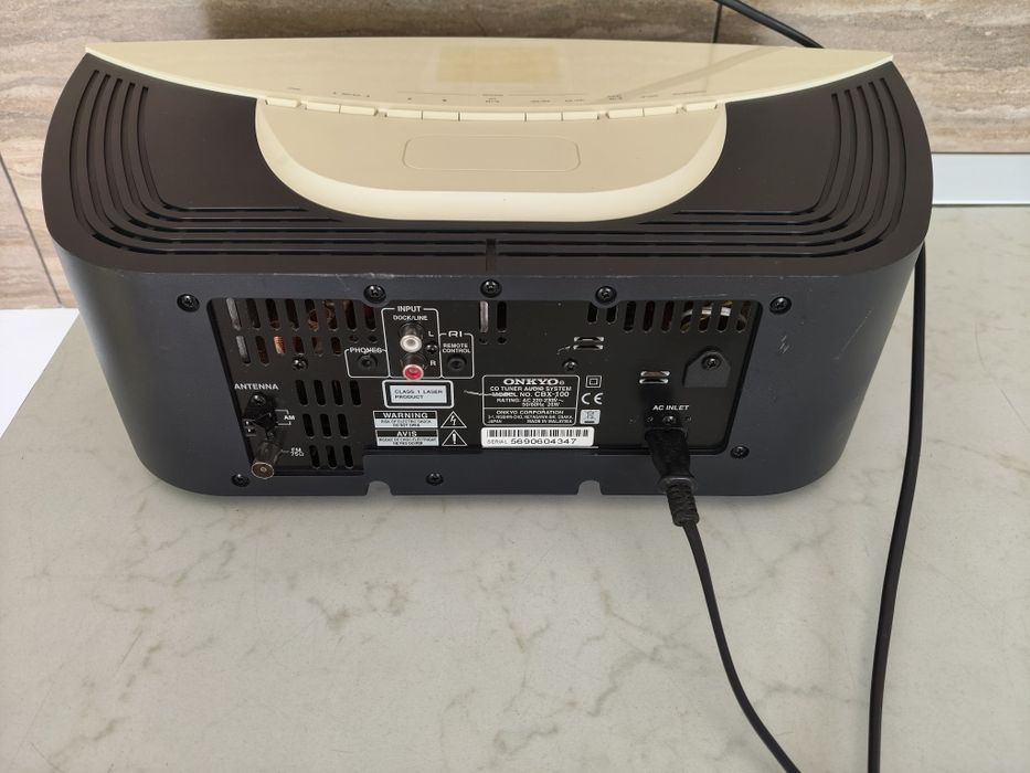 Onkyo CBX 100, sistem audio cu tuner FM, cd player, MP3, auxiliar in