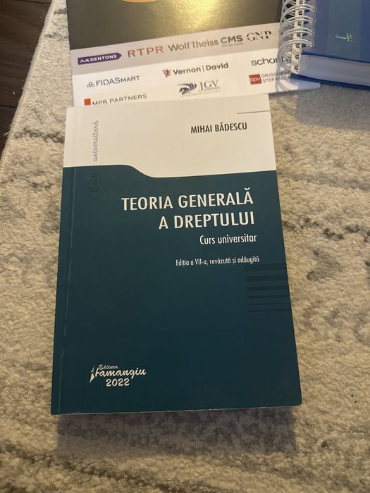 Teoria Generala a Dreptului - Mihai Badescu