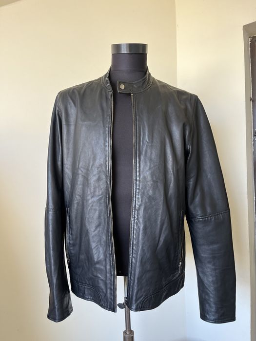 Geaca piele , Selected/Homme , impecabila