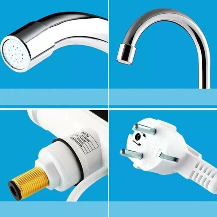 Robinet Electric  cu Para Dus Pentru Apa Calda Instant