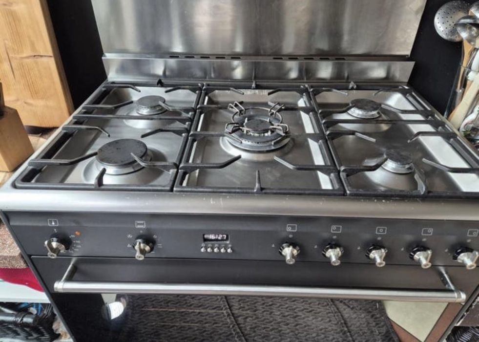 Газова печка SMEG 90cm ширина