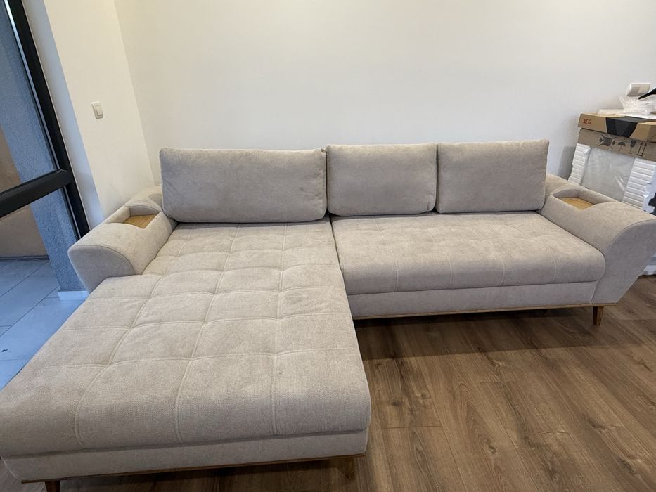 Нов ъглов диван Айко/Aiko с функция сън