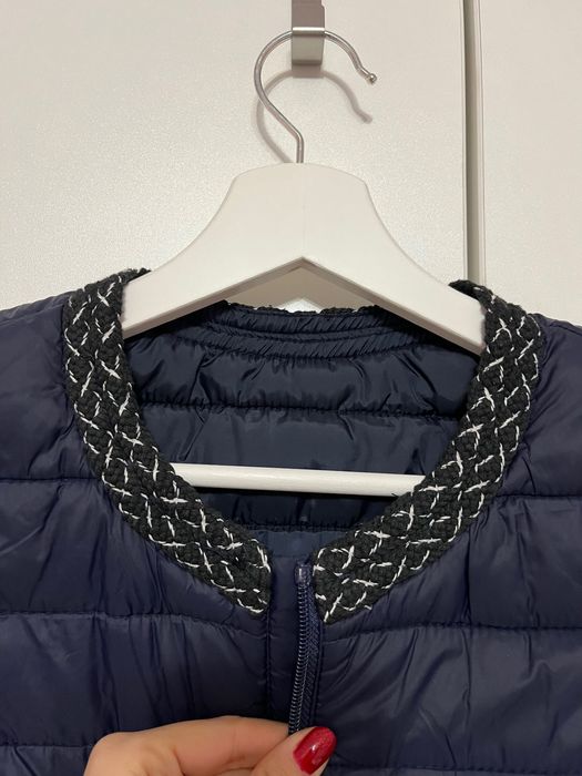 Синьо дамско яке