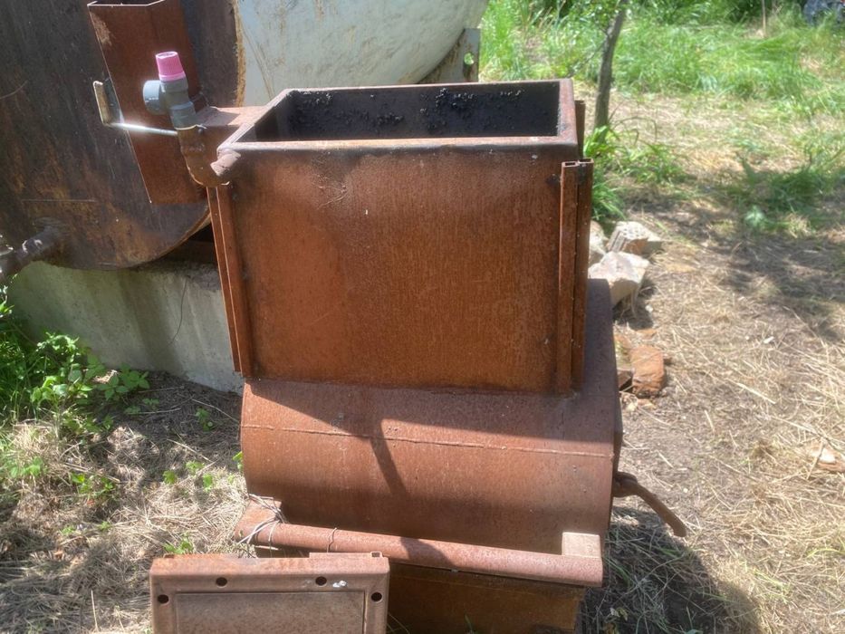 Стальная печь с водяной рубашкой