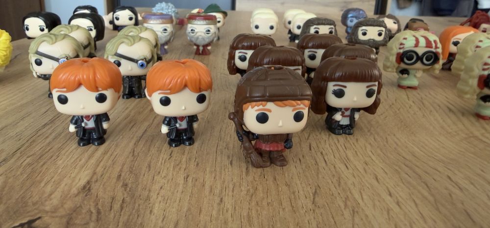 Harry Potter vs Stranger Things Funko Pop vs Kinder Joy фигурки