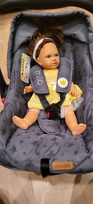 Стол за кола-кошница 0-13 кг., Chippolino Мило Графит