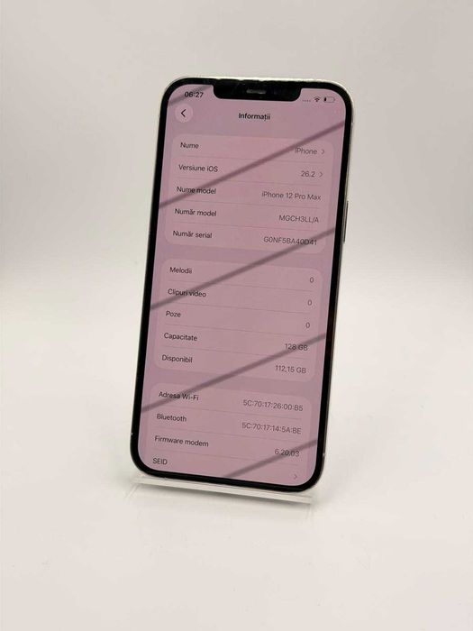 Amanet Lucky Gold VITAN / Iphone 12 PRO MAX / 128 GB 90% BAT / Factura / Garantie #56522