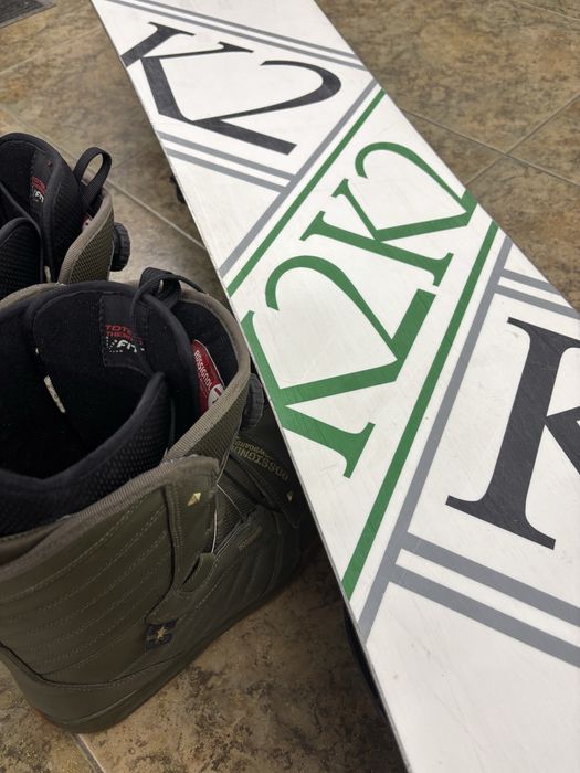 Сноуборд К2 162см (КОМПЛЕКТ)