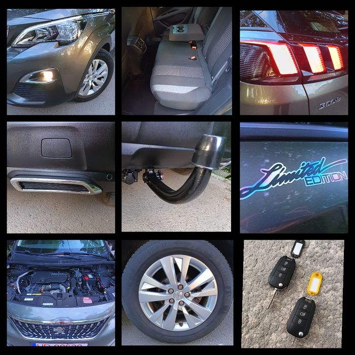 Peugeot 3008*SUV*Af.2019*1.6 D*130 Cp*6+1 V*Clima*Navi*Pilot*Led*Euro 6!