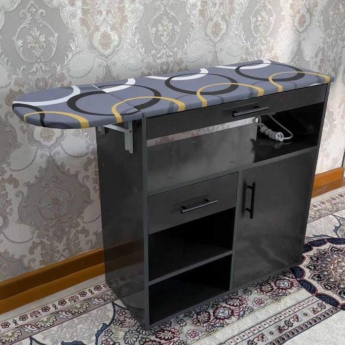 2в1 гладильная доска комод на роликах