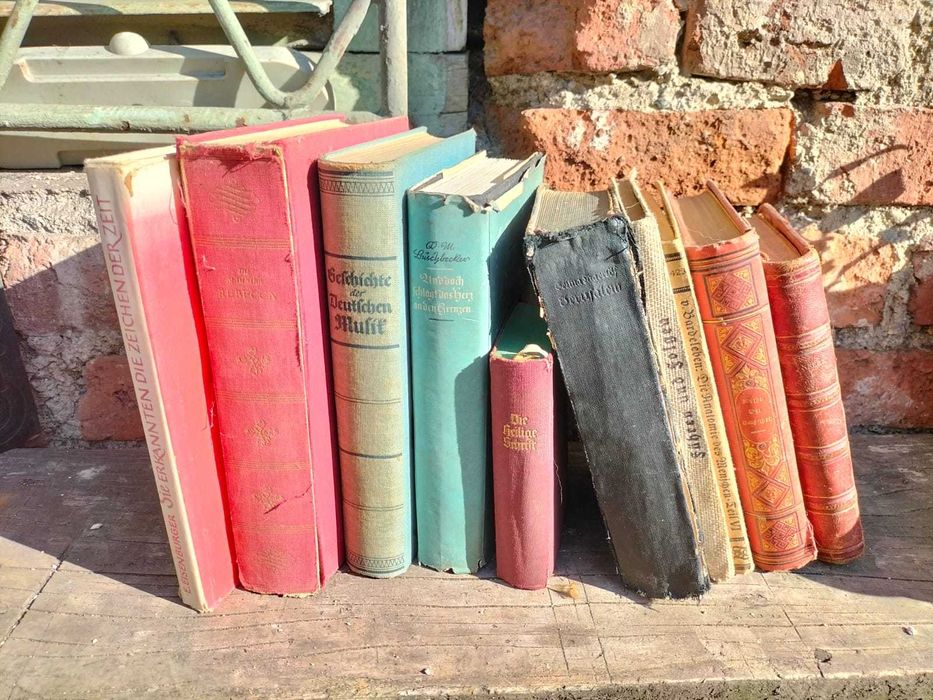 Carti germane vechi, de colectie 1800-1900