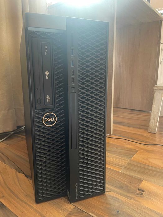 DELL Precision 5820 ram 48gb AMD Radeon Pro WX 2100 работна станция