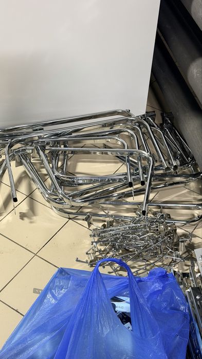 Стелаж из металла в хорош сост