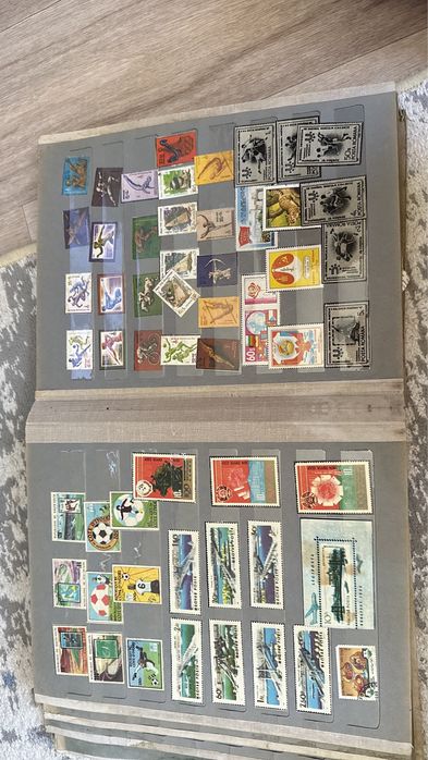 Почтовые марк старые 50-60лет