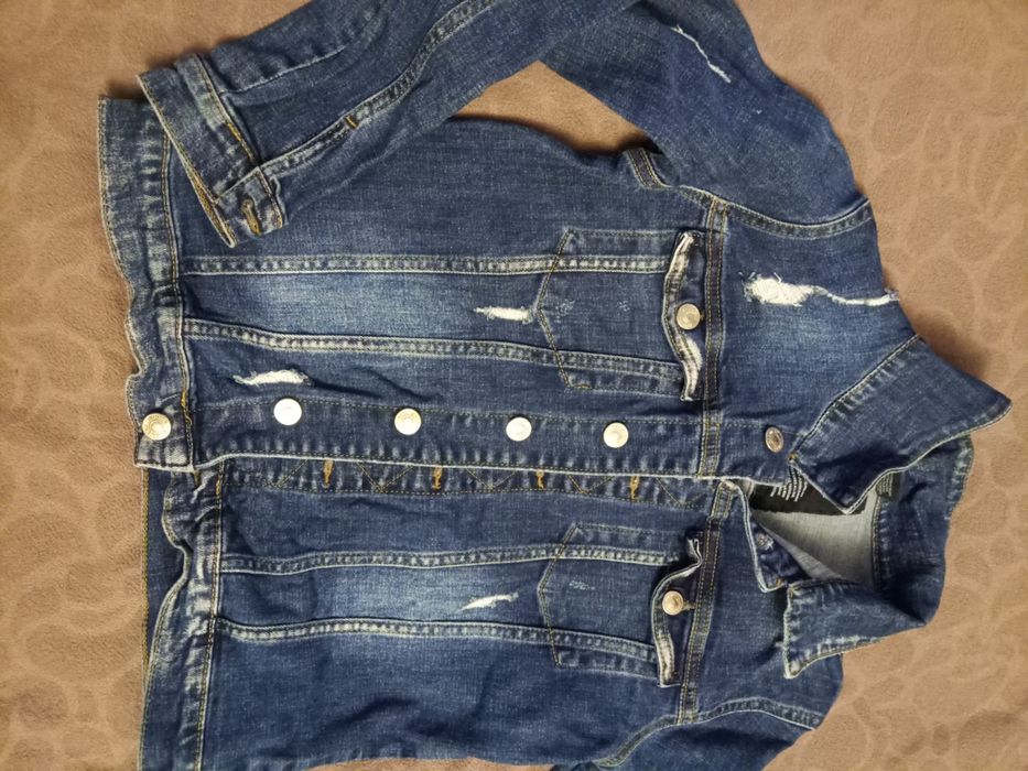 Детско дънково яке и дънки