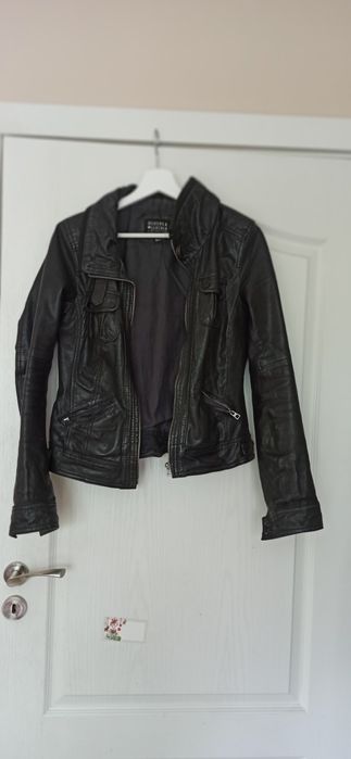 Bershka естествена кожа яке