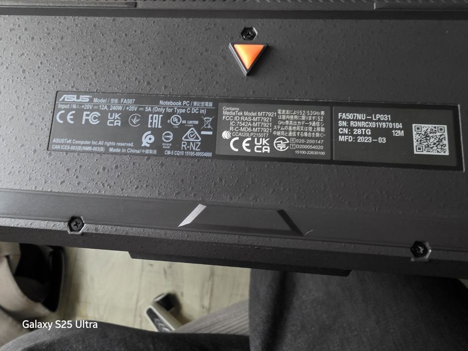 ASUS TUF A15 2023 / RTX 4050 / Ryzen 7