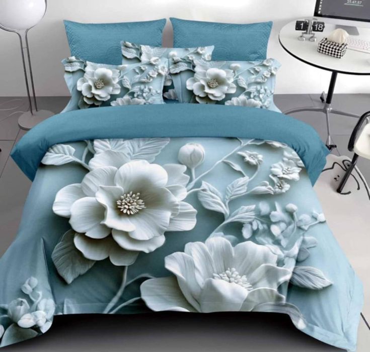 Lenjerie de pat finet 6 piese pentru pat dublu