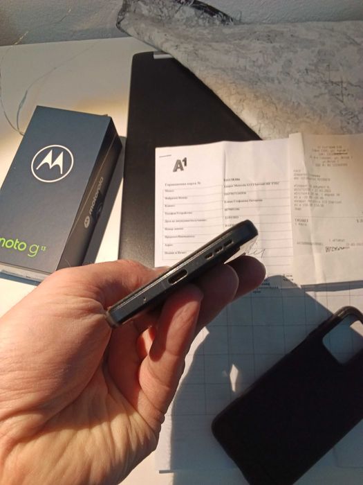 Motorola Moto G13 128GB 4GB RAM Dual sim 50 MP cam отличен!