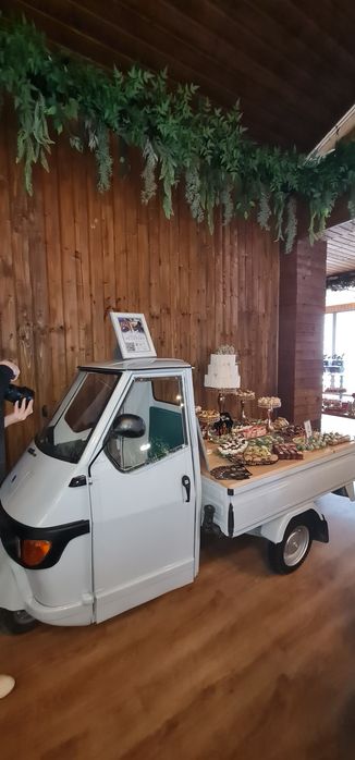 Afacere la cheie Evenimente - 2 Mașinuțe Prosecco/CandyBar + Remorcă