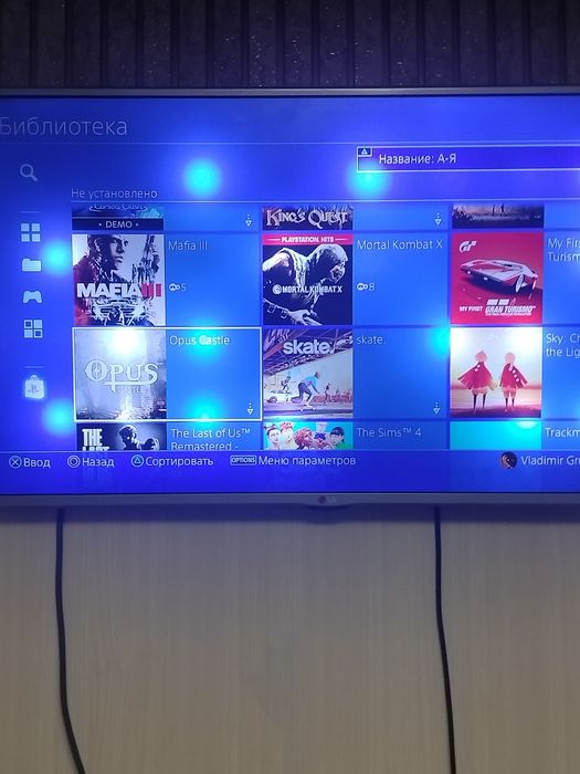 PlayStation 4, не рабочий дисковод, много игр