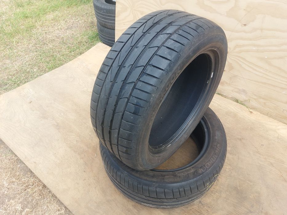 150 lei bucata! Doua anvelope de vara RUNFLAT 245 50 r18 Hankook Ventus S1 Evo dot 2022