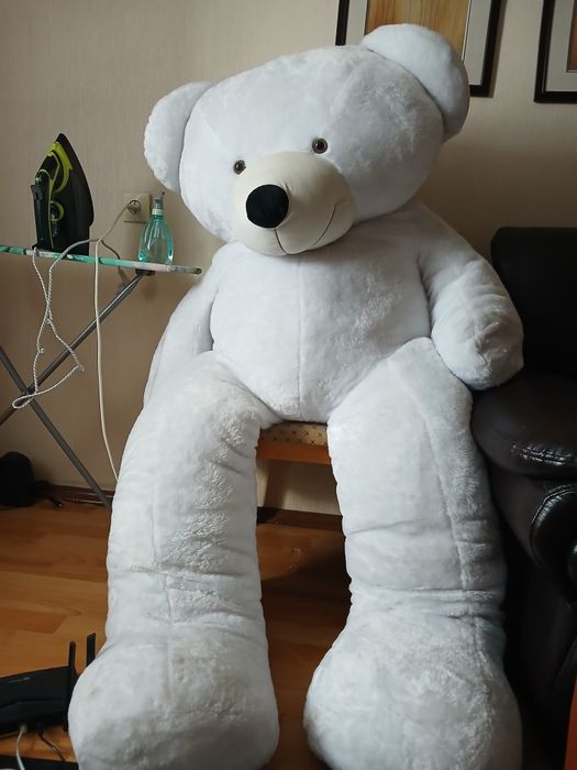 Мишка большой плюшевый