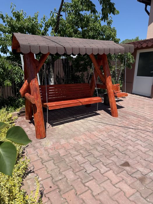 Mobilier pentru gradina din lemn tratat