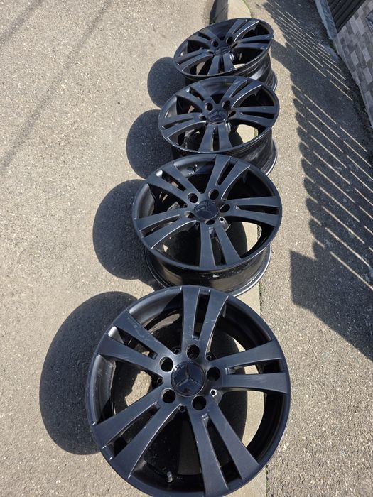 Jante aliaj 5x112, bronze PLW, 7.5J, ET38 compatibile Mercedes/Audi