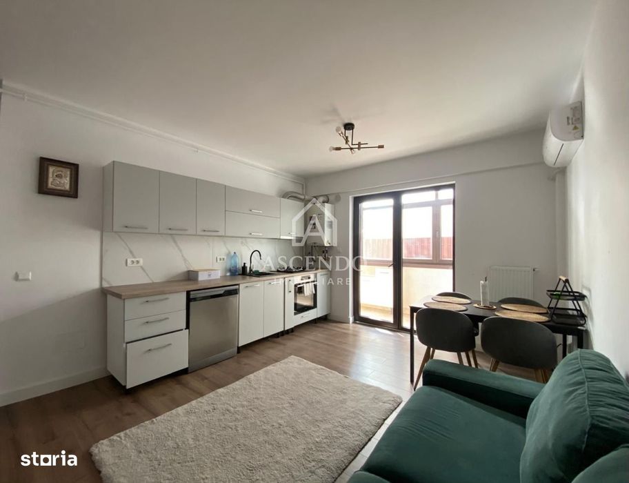 Apartament 3 camere Chiajna Dudu, parcare inclusă, mobilat