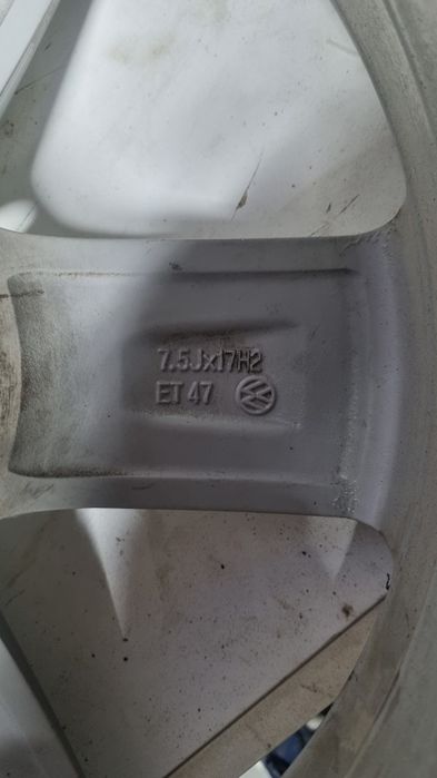 Set jante aliaj originale VW Passat B7 - R17 5x112 - Anvelope vară