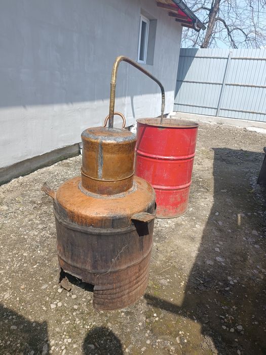 Cazan țuică de cupru