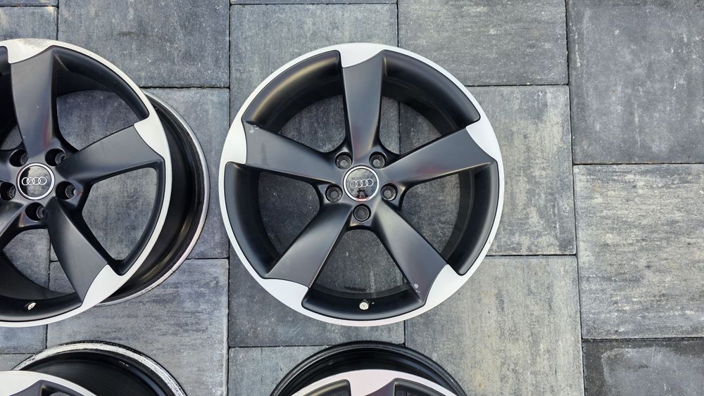 Jante 19" ROTOR - 5X112 - ORIGINALE AUDI A4 B8.5 2013 - 8K0 601 025 AR - AUDI A3 A4 A5 A6 A7 Q3, VW PASSAT, GOLF 5 6 7