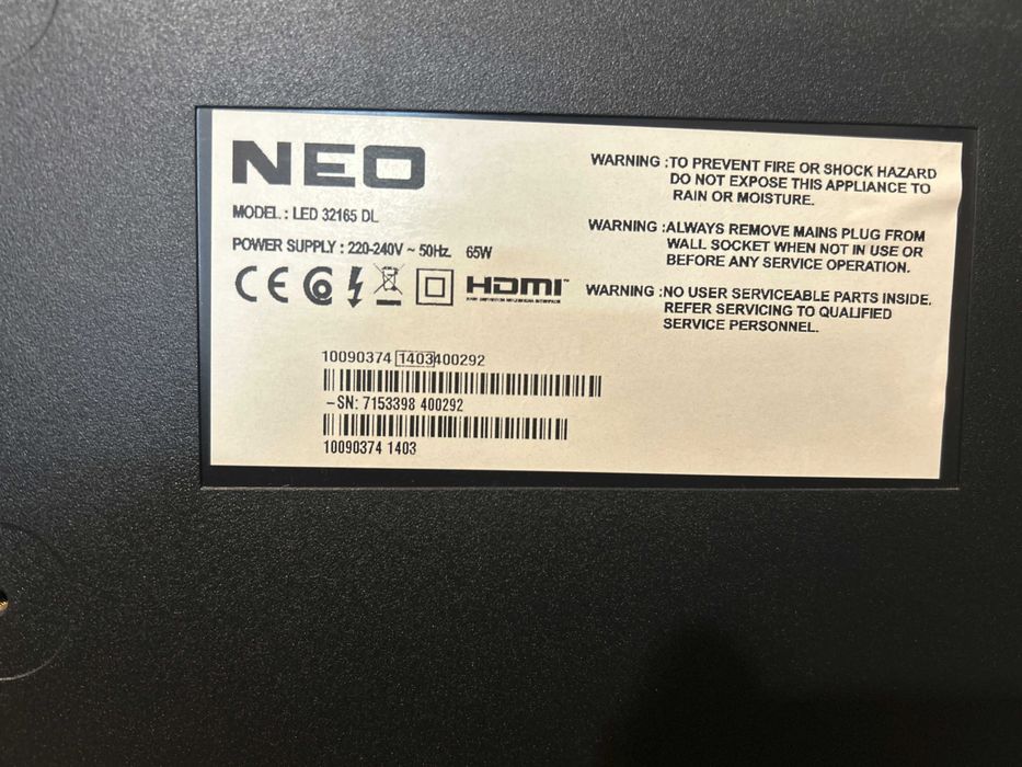 Телевизор NEO LED 32165 DL