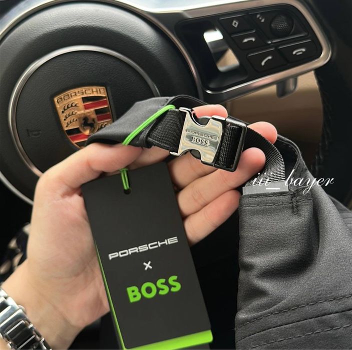 PORSCHE x BOSS. Оригинал кепка.